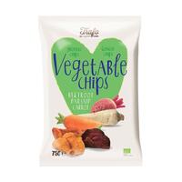Image of Trafo Organic Vegetable Crisps Beetroot - 3 Weeks Life Guaranteed 75g x 6