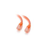 Image of C2G 1.5m Cat5e Booted Unshielded (UTP) Network Patch Cable - Orange