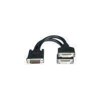 Image of C2G LFH-59 M / 2 DVI-I F Cable 0.2m