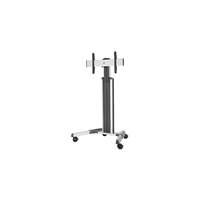Image of Chief LPAUS Flat panel Multimedia cart Silver multimedia cart/stand