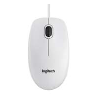 Image of Logitech B100 mice USB Optical 800 DPI Ambidextrous White