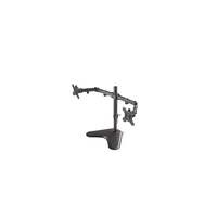 Image of neomounts Newstar Tilt/Turn/Rotate Dual Desk Mount (stand) for two 10-