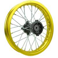 Image of Pit Bike 17" Gold Front Wheel Rim