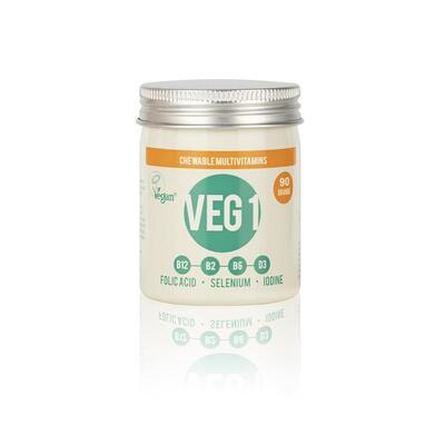 VEG1 - Chewable Multivitamin Tablets: Orange Flavour (90 tabs)