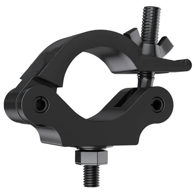 Half Coupler Lighting Clamp 48-51mm 500Kg SWL - Black