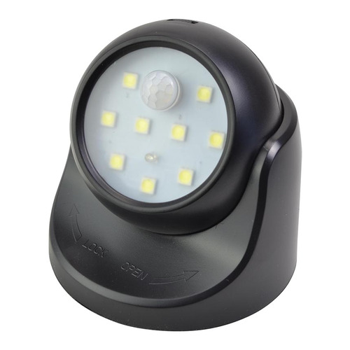 Wireless LED Motion Sensor Light and Torch - Black