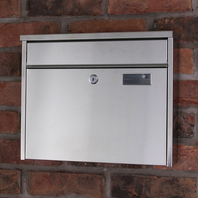 Cheshire Letterbox, Stainless Steel
