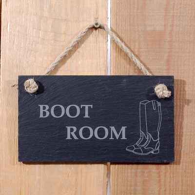 Slate Hanging Sign ’Boot Room’