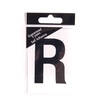 Image of 6.5cm Black self adhesive vinyl Letter R