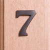 Image of 6cm Black Iron Door Numbers - 7