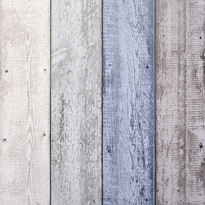 Painted Wood Planks Wallpaper Coastal Blue Arthouse 904009