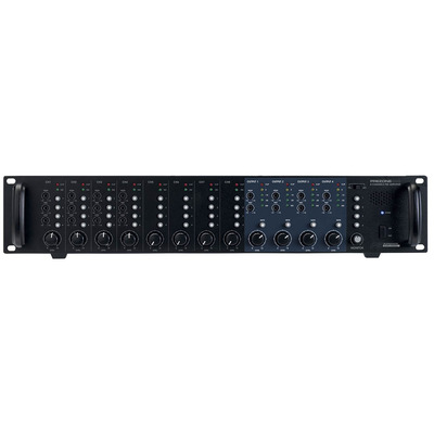 Installation Mixer with 8 Channels & 4 Zone Outputs