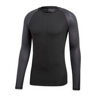 Image of Adidas Mens AlphaSkin Climawarm Long Sleeve Shirt - Black