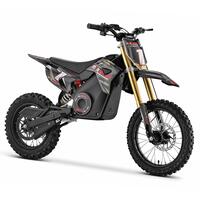 Image of FunBikes MXR 1600w 48v Lithium Electric Motorbike 14/12 68cm Grey Kids Dirt Bike