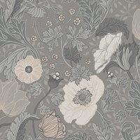 Apelviken 2 Anemone Wallpaper Grey Galerie 44102