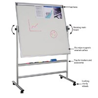 Image of Premium Revolving Freestanding Whiteboard