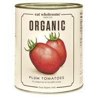 Image of Eat Wholesome Organic Peeled Plum Tomatoes (800g)