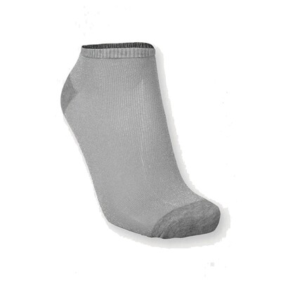 Dollie Solid Socks - Grey Melange