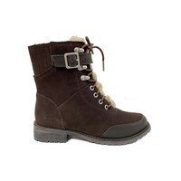 Image of Waldron Mix Mid Calf Waterproof Boots - Espresso