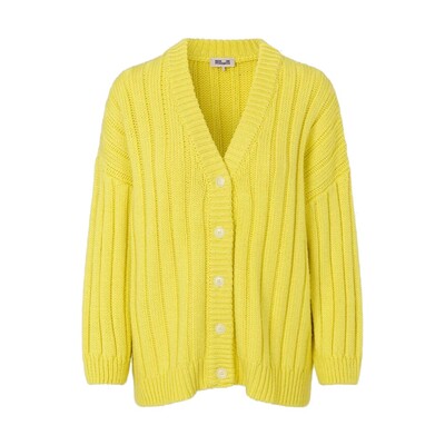 Colonia Knitted Cardigan - Limelight