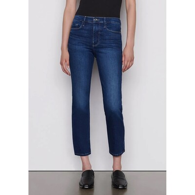 Le Sylvie High Rise Slim Straight Biodegradable Jeans - Terre