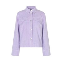 Image of Huda Corduroy Cotton Jacket - Lavendula