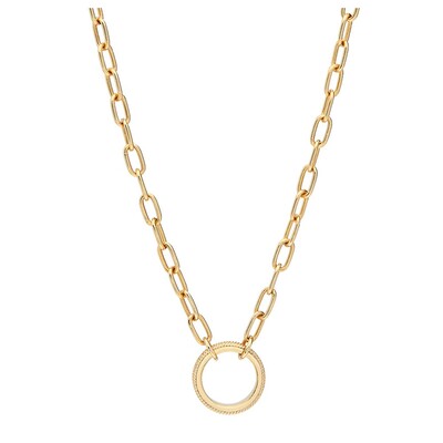 ANNA BECK Open Chain Necklace Gold