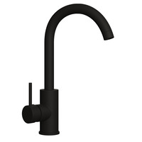 Image of TAPMSS-B Mixer Tap with Swivel Spout Black