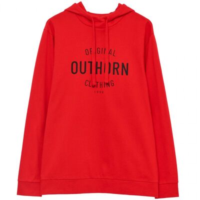 Outhorn Mens Minimalist Sweatshirt - Red