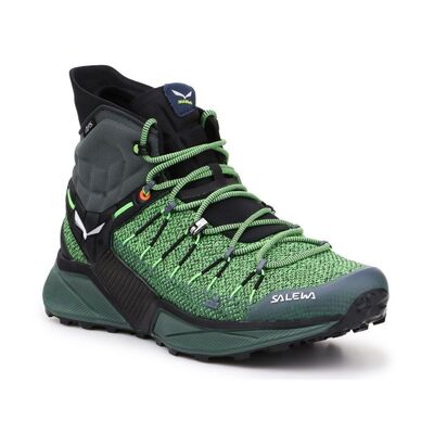 Salewa Mens MS Dropline Mid Hiking Boots - Green
