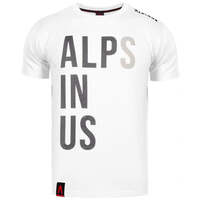 Image of Alpinus Men's Alps In Us T-shirt - White