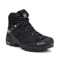 Image of Salewa Mens MS Alp Trainer 2 Mid GTX Hiking Shoes - Black