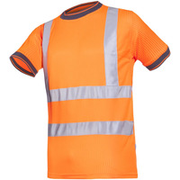 Image of Sioen Longa 3874 High Vis Orange T-shirt