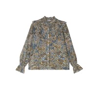 Image of Layla Printed Blouse - Enchanted Forest
