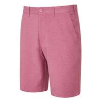 Ping Bradley Lightweight Golf Shorts - Raspberry Marl - 34  