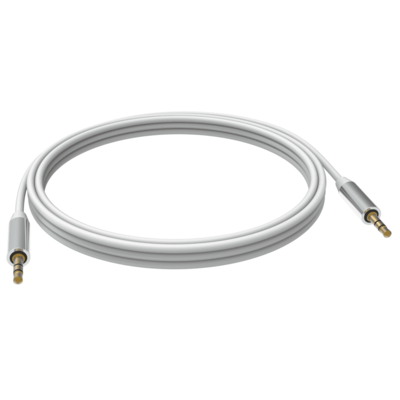 Vision White Minijack Cable - 3m (TC 3M3.5MMP)