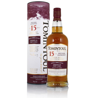 Tomintoul 2006 15 Year Old  Port Cask