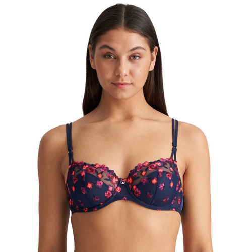 Marie Jo Nathy Padded Balcony Bra - Water Blue