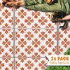 Armilla Patio Stencil - Rectangle Slabs - 1.5x Large Pattern / 1 pack (1 stencil)