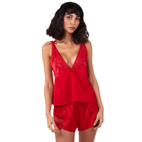 Playful Promises Cupid Love Hearts Camisole Top & Shorts