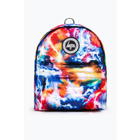 Hype Blue & Orange Lightning Galaxy Backpack
