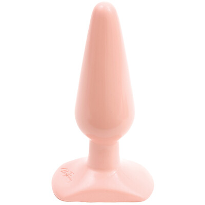 Image of Classic Smooth Butt Plug Medium Flesh Pink