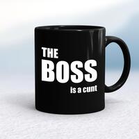The Boss Is A … Swearing Mug