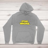 Star Whore Hoodie – Grey, 2XL