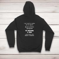 Take The Iron Throne Hoodie – Black, Small