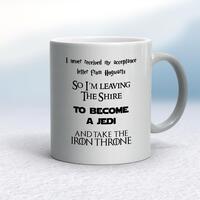 Take The Iron Throne Mug – Silver, 10oz