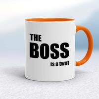 The Boss Is A … Swearing Mug