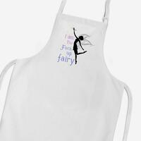 I Am The Fuck Up Fairy Apron – White, One