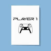 PS Player Greeting Card