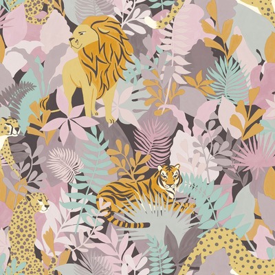 Animal Kingdom Wallpaper Pink Holden 13070

